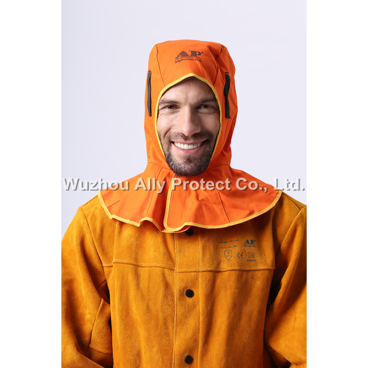 AP-6710 Orange Flame Retardant Full Protective Hood